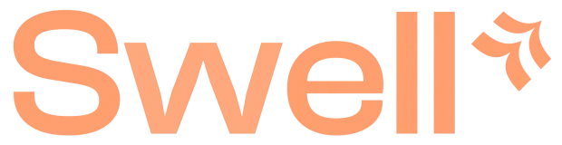 web Logo Swell horizontal acento transparente